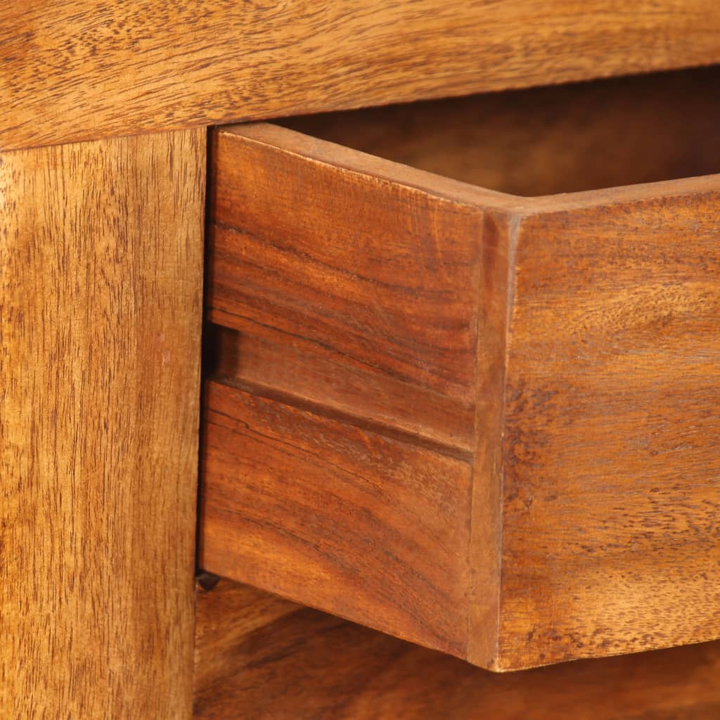 Buffet Bois massif avec finition miel 120x30x75 cm - XIOS