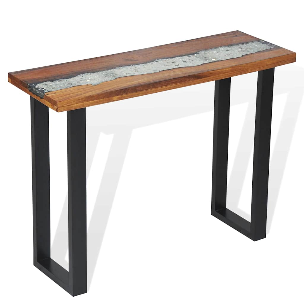 Table console Teck 100 x 35 x 75 cm - XIOS