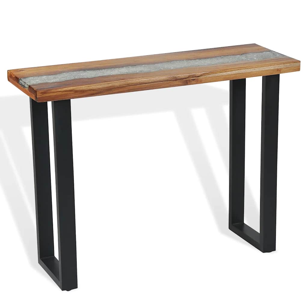 Table console Teck 100 x 35 x 75 cm