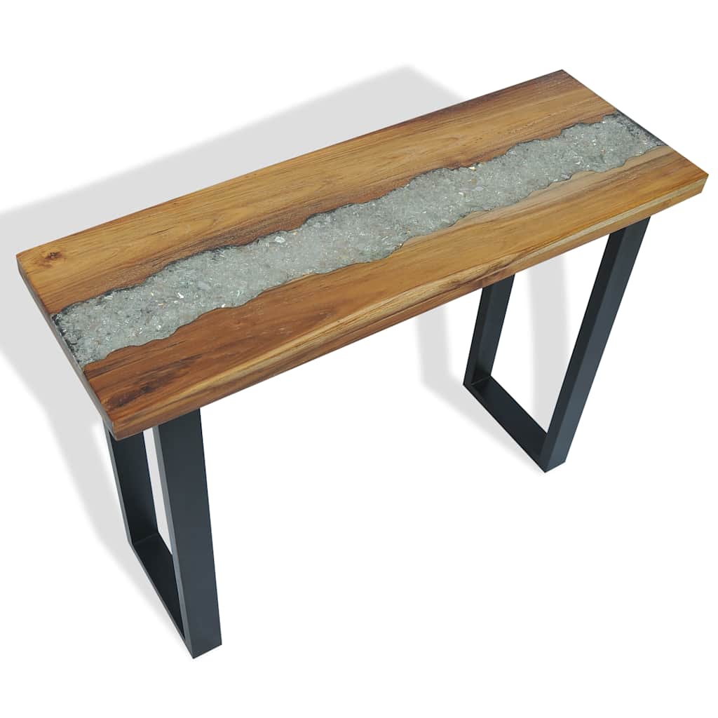 Table console Teck 100 x 35 x 75 cm - XIOS