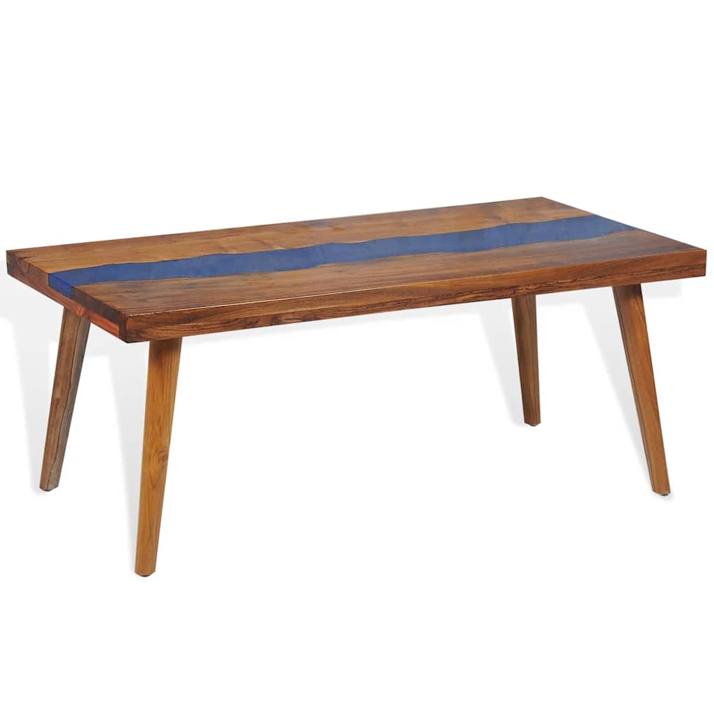 Table basse Teck Résine 100x50x40 cm - XIOS