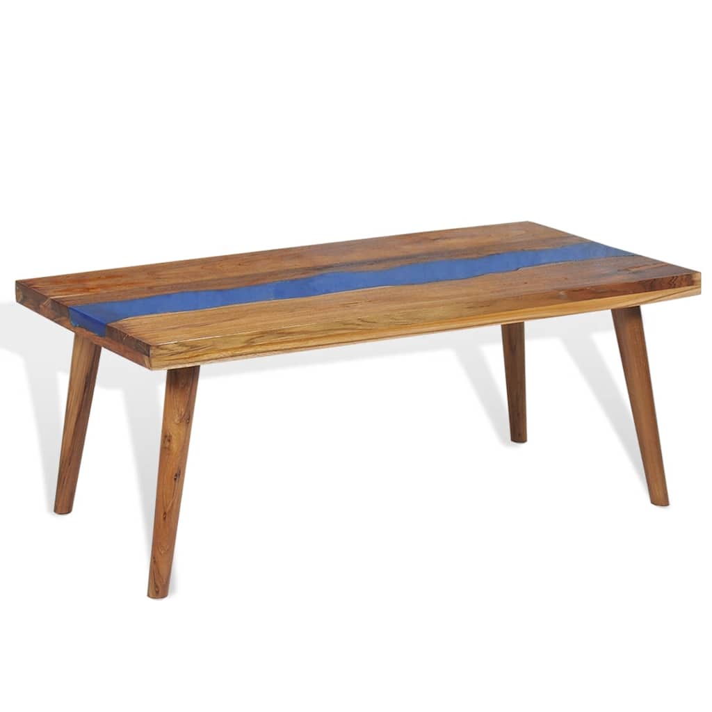 Table basse Teck Résine 100x50x40 cm - XIOS