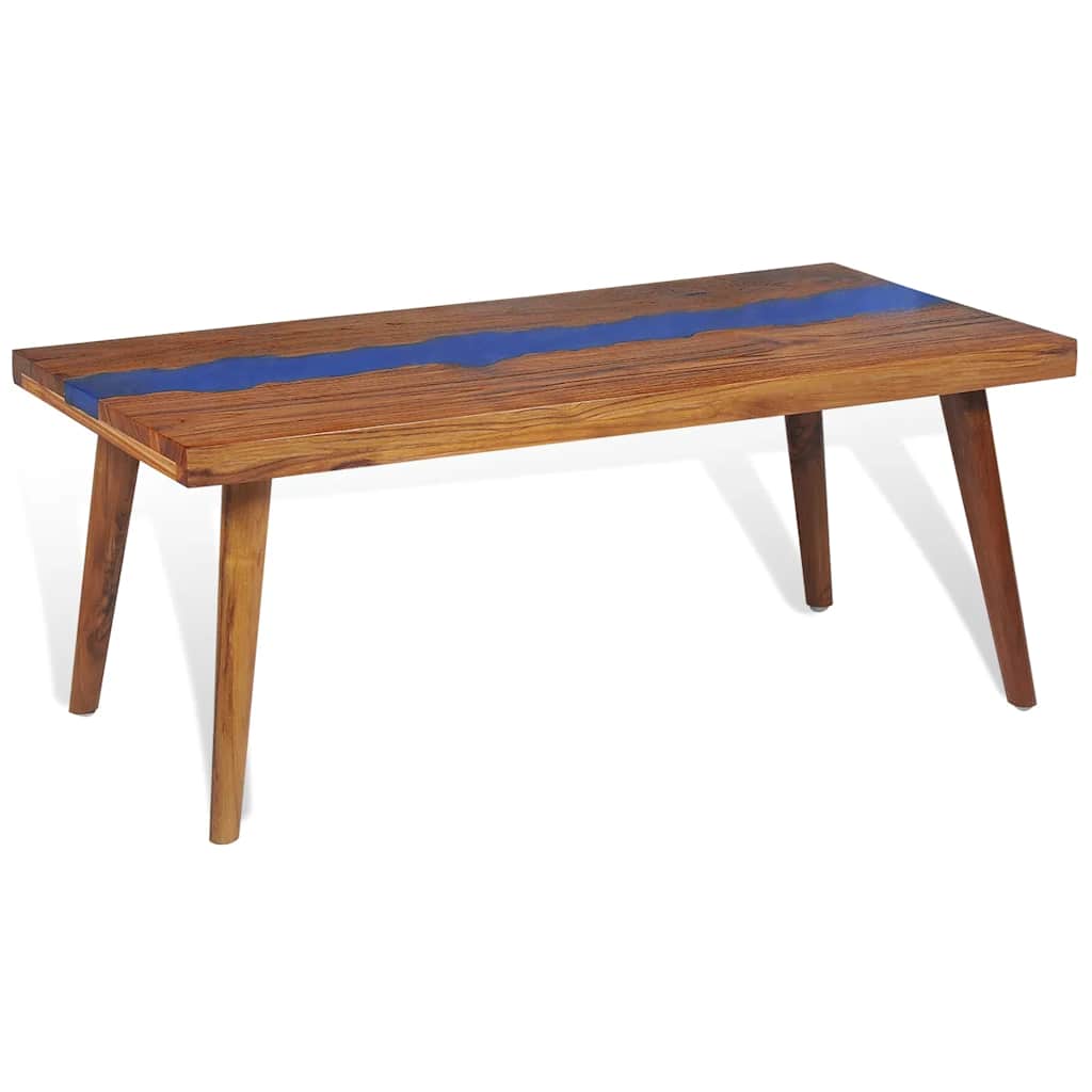 Table basse Teck Résine 100x50x40 cm - XIOS