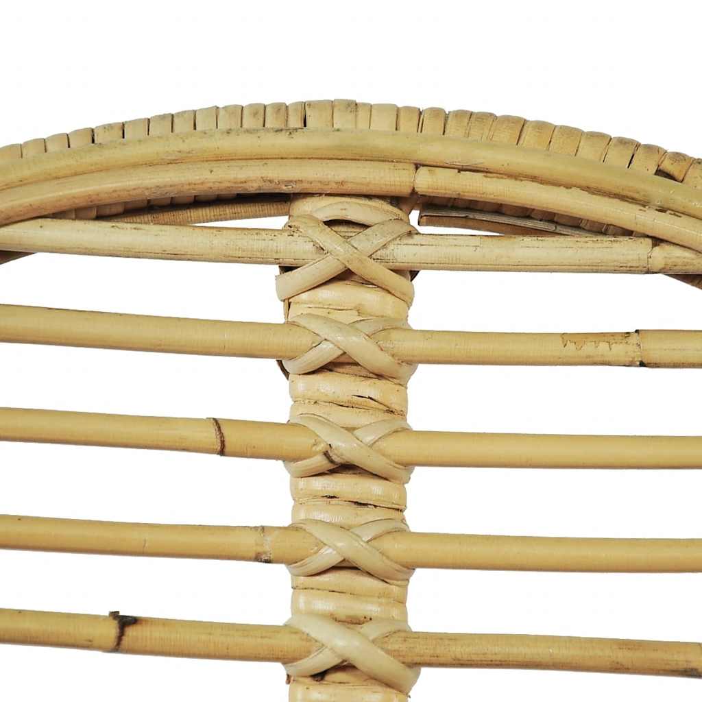 Chaises à manger lot de 4 rotin naturel - XIOS