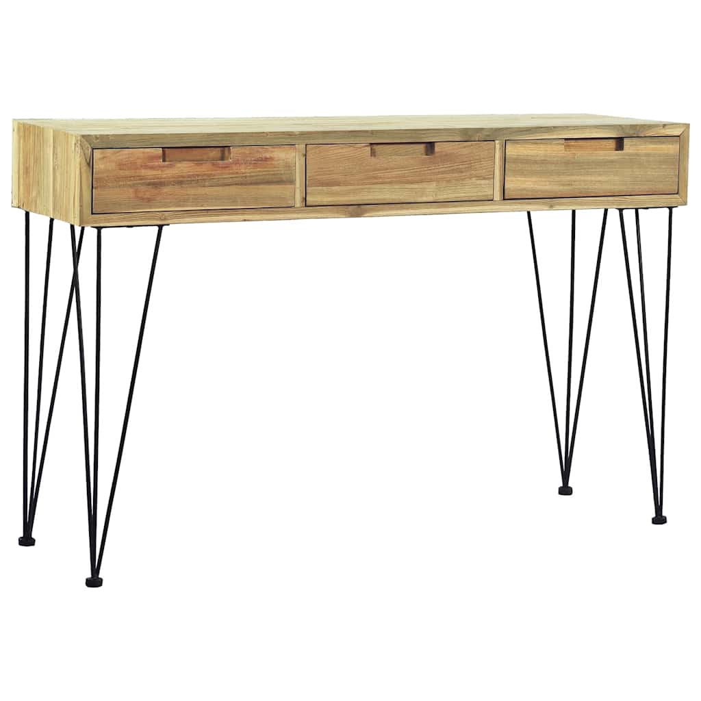 Table console 120x35x76 cm Teck massif - XIOS