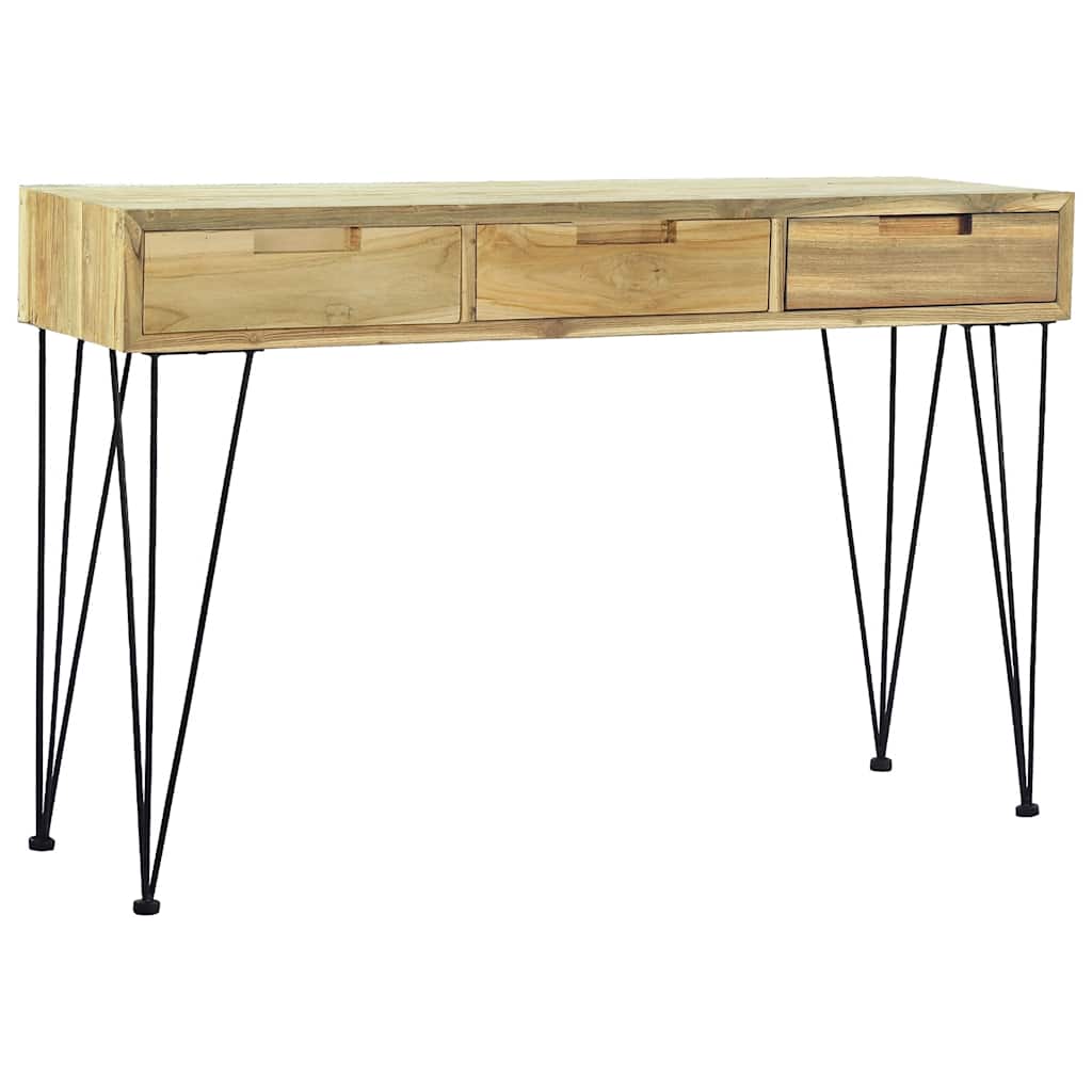 Table console 120x35x76 cm Teck massif - XIOS