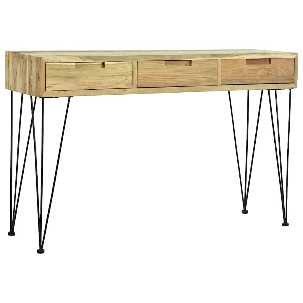 Table console 120x35x76 cm Teck massif - XIOS