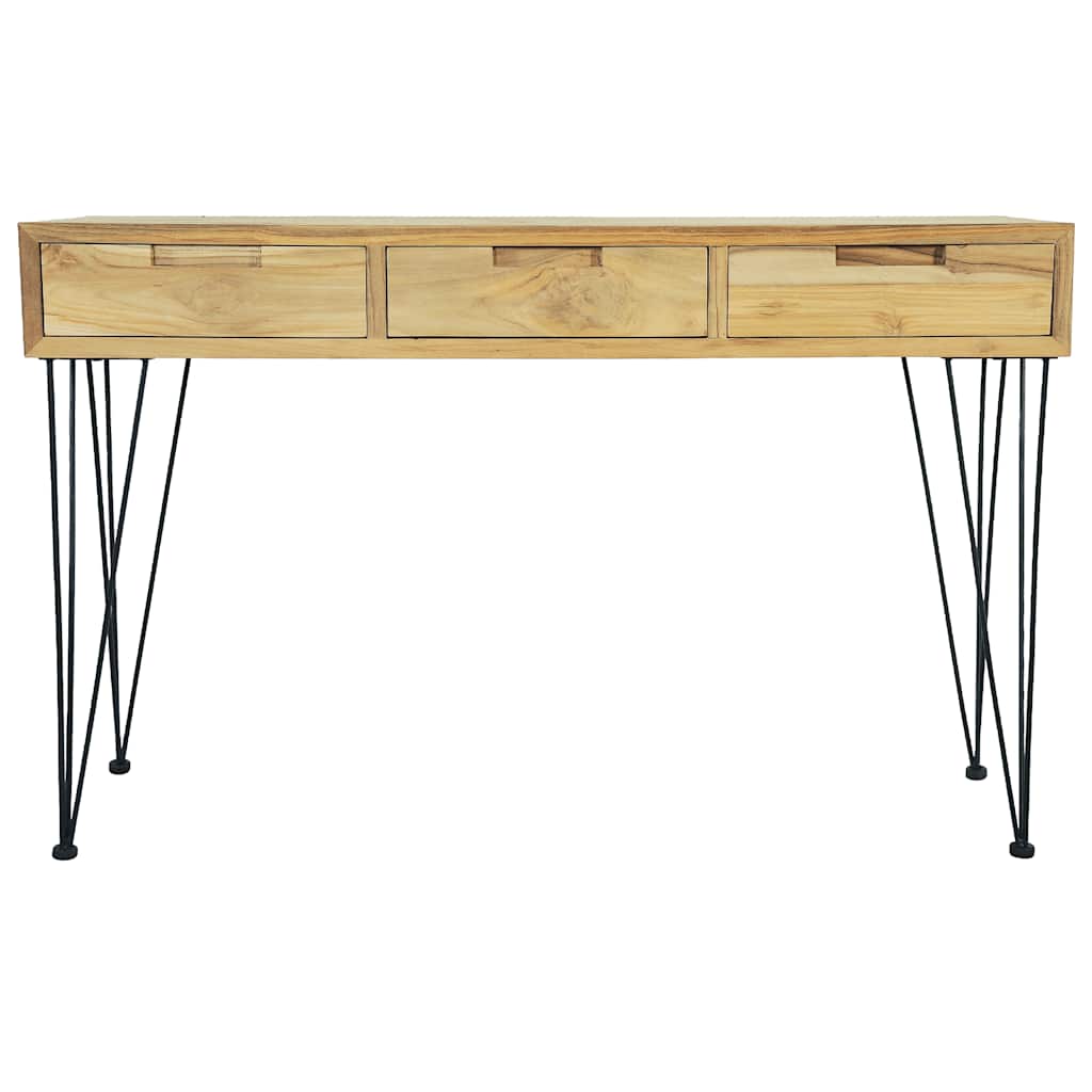 Table console 120x35x76 cm Teck massif - XIOS