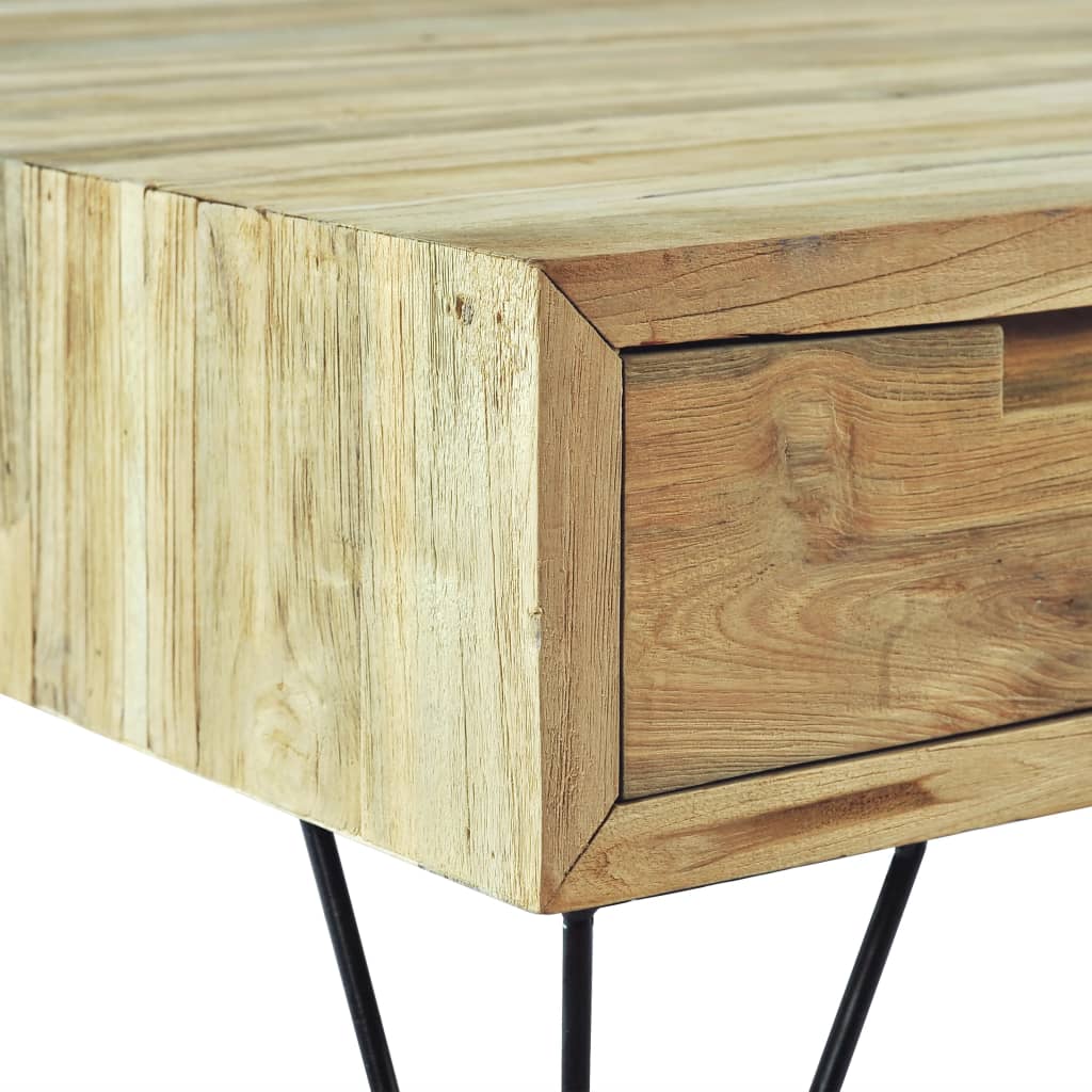 Table basse 80x80x40 cm Teck massif - XIOS