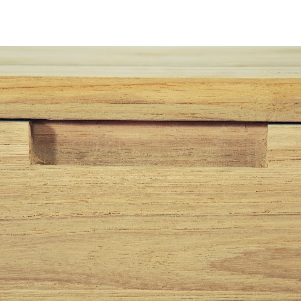 Meuble TV 120x35x35 cm Teck massif - XIOS