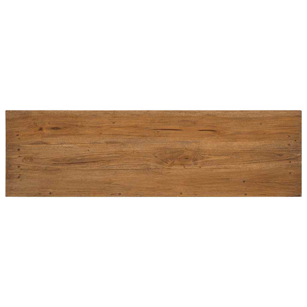 Buffet bois d'acajou massif 100x30x50 cm - XIOS