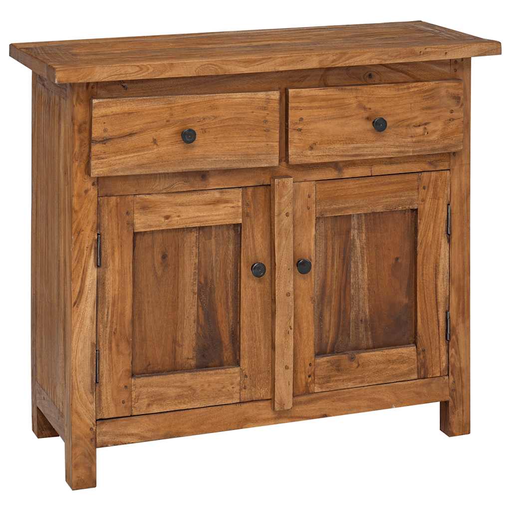 Buffet bois d'acajou massif 75x30x65 cm - XIOS