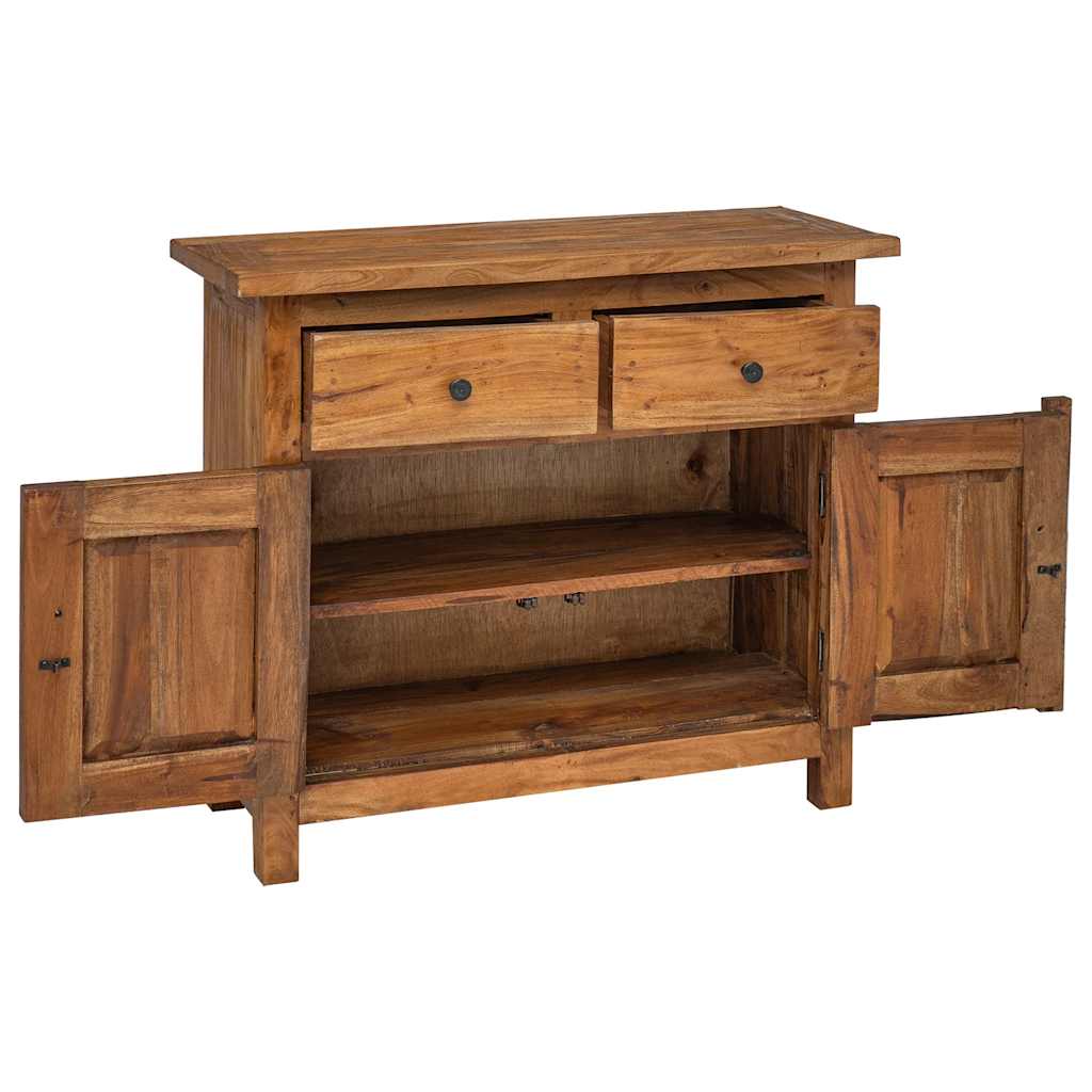 Buffet bois d'acajou massif 75x30x65 cm - XIOS