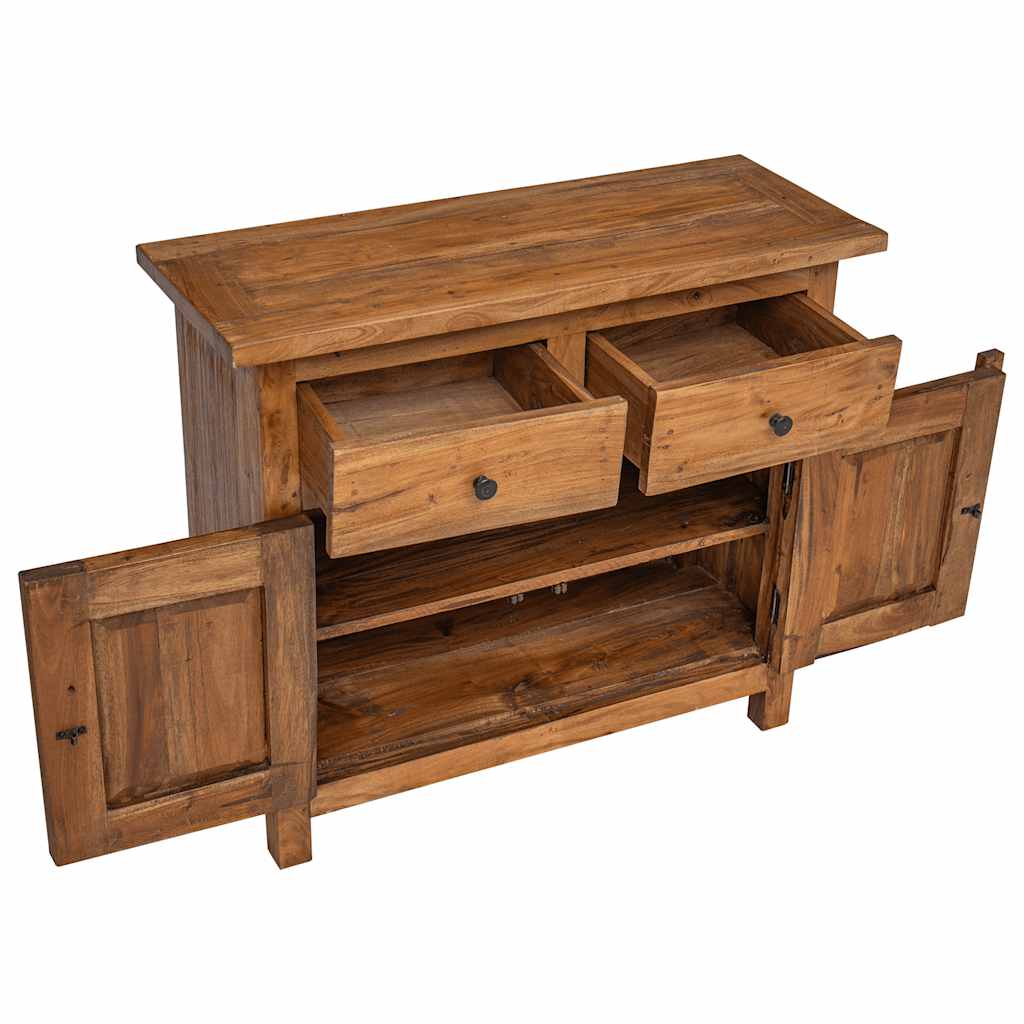 Buffet bois d'acajou massif 75x30x65 cm - XIOS