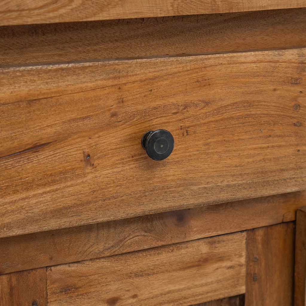 Buffet bois d'acajou massif 75x30x65 cm - XIOS