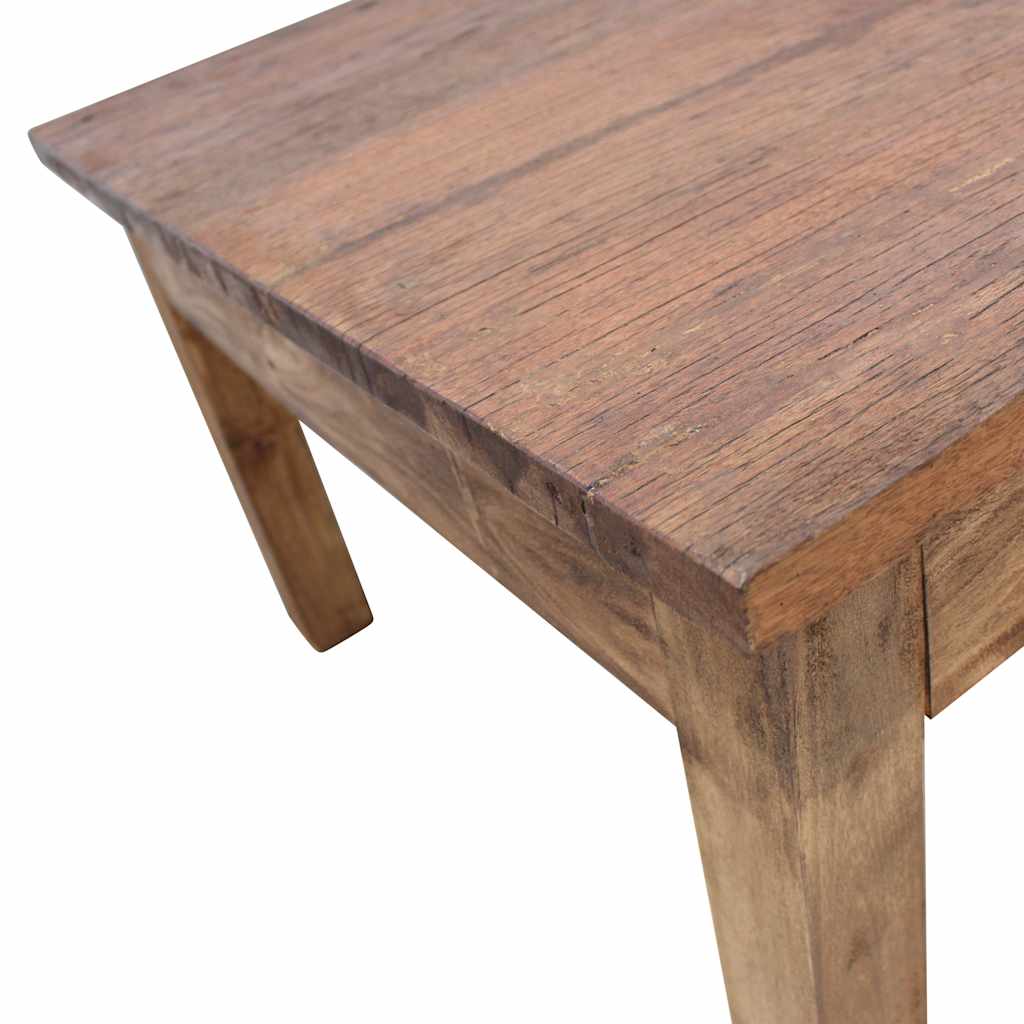Table basse bois d'acajou massif 96x73x45 cm - XIOS