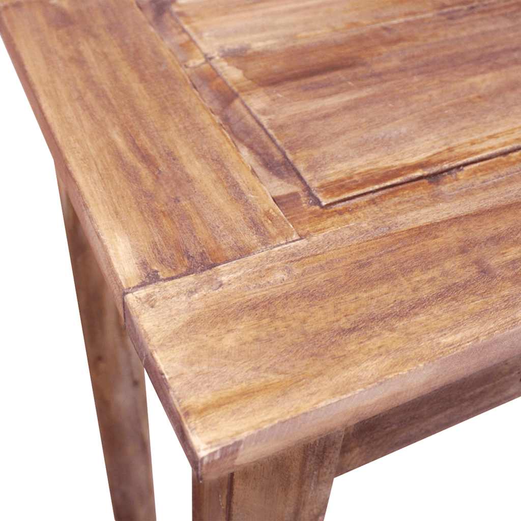 Table console bois d'acajou massif 123x42x75 cm - XIOS