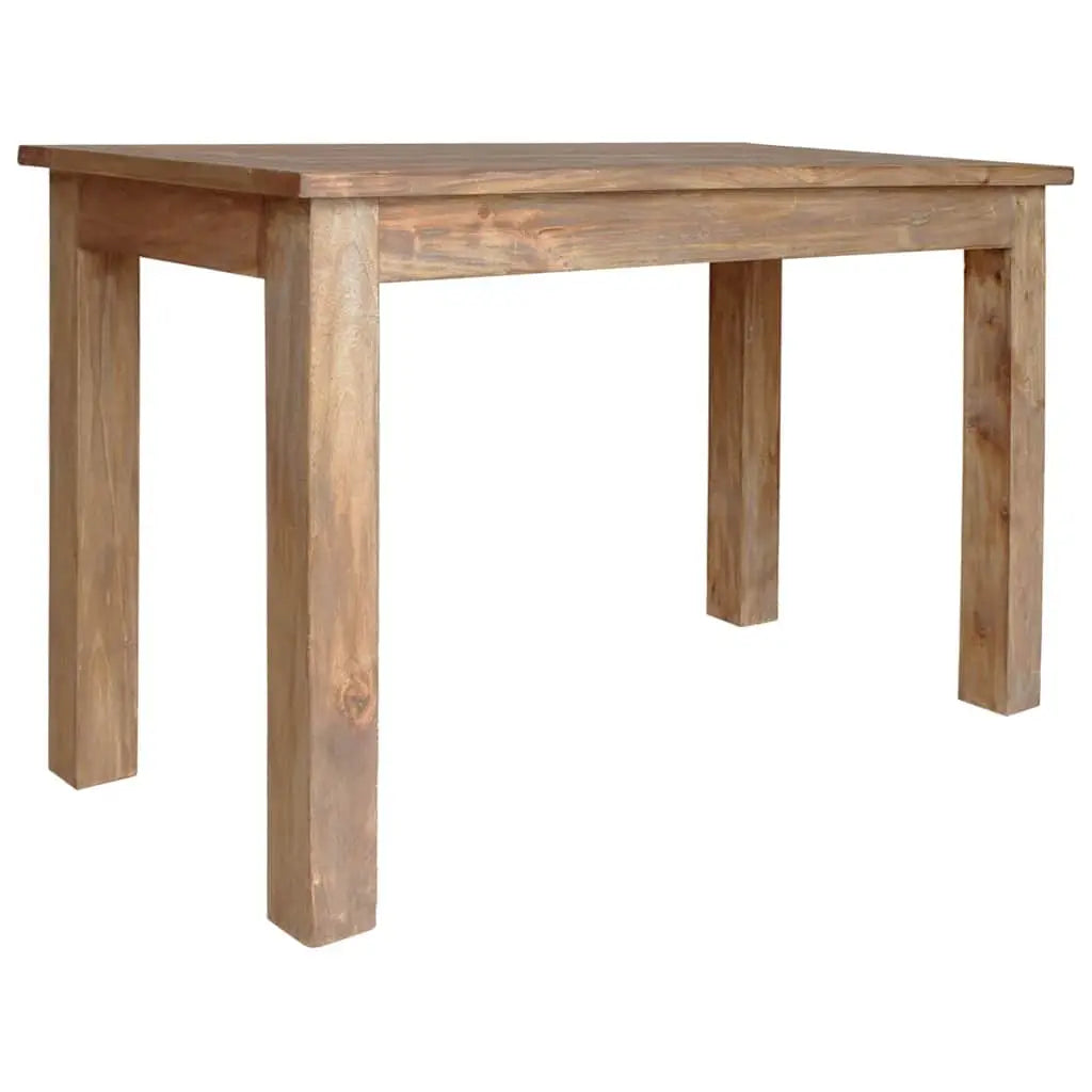 Table à manger bois d’acajou massif 120x60x77 cm - XIOS