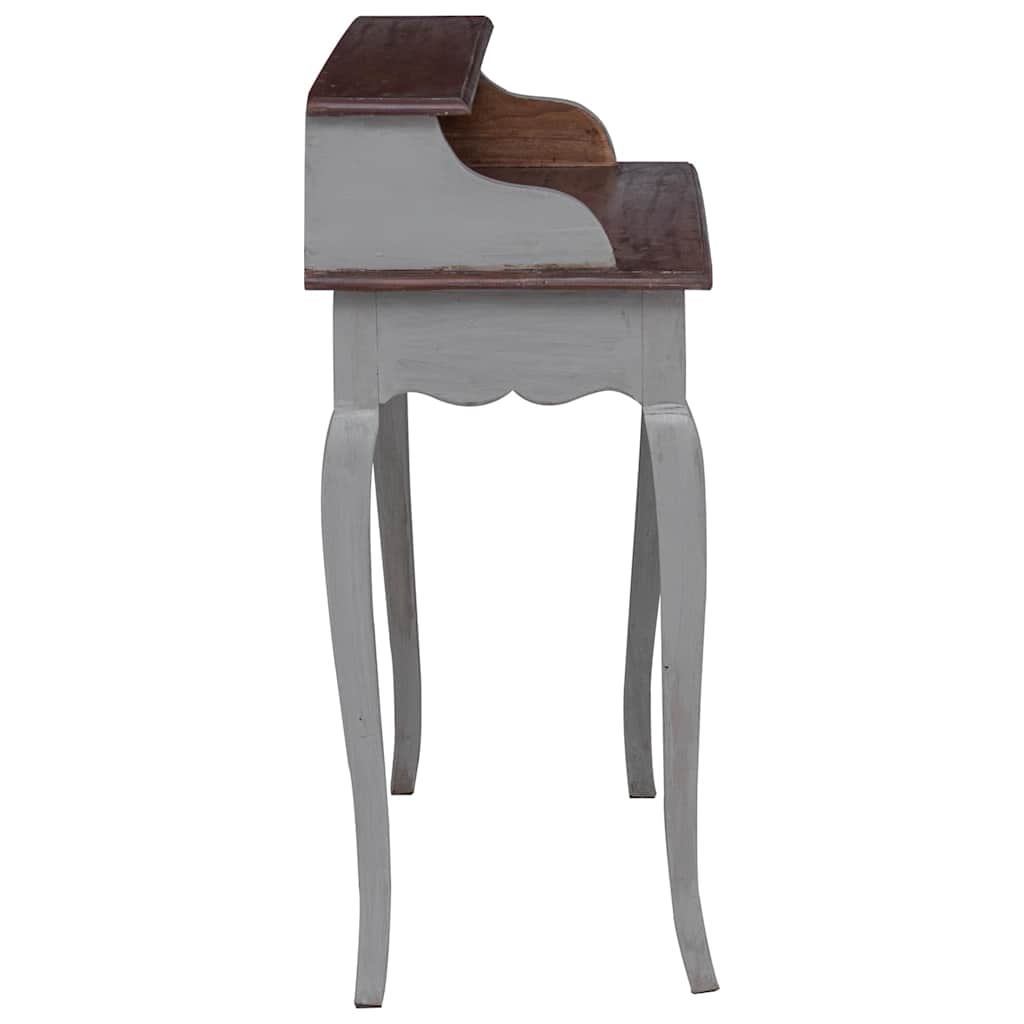 Bureau d'écriture bois d'acajou massif 80x40x92 cm - XIOS