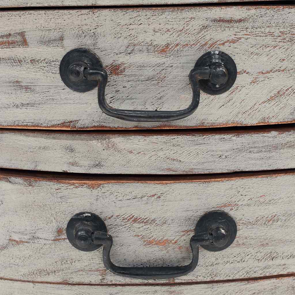 Table de chevet bois d'acajou massif 48x35x64 cm - XIOS