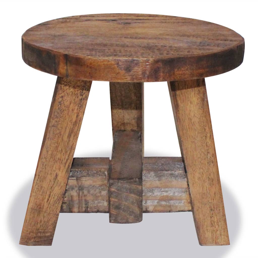 Tabouret bois d'acajou massif - XIOS