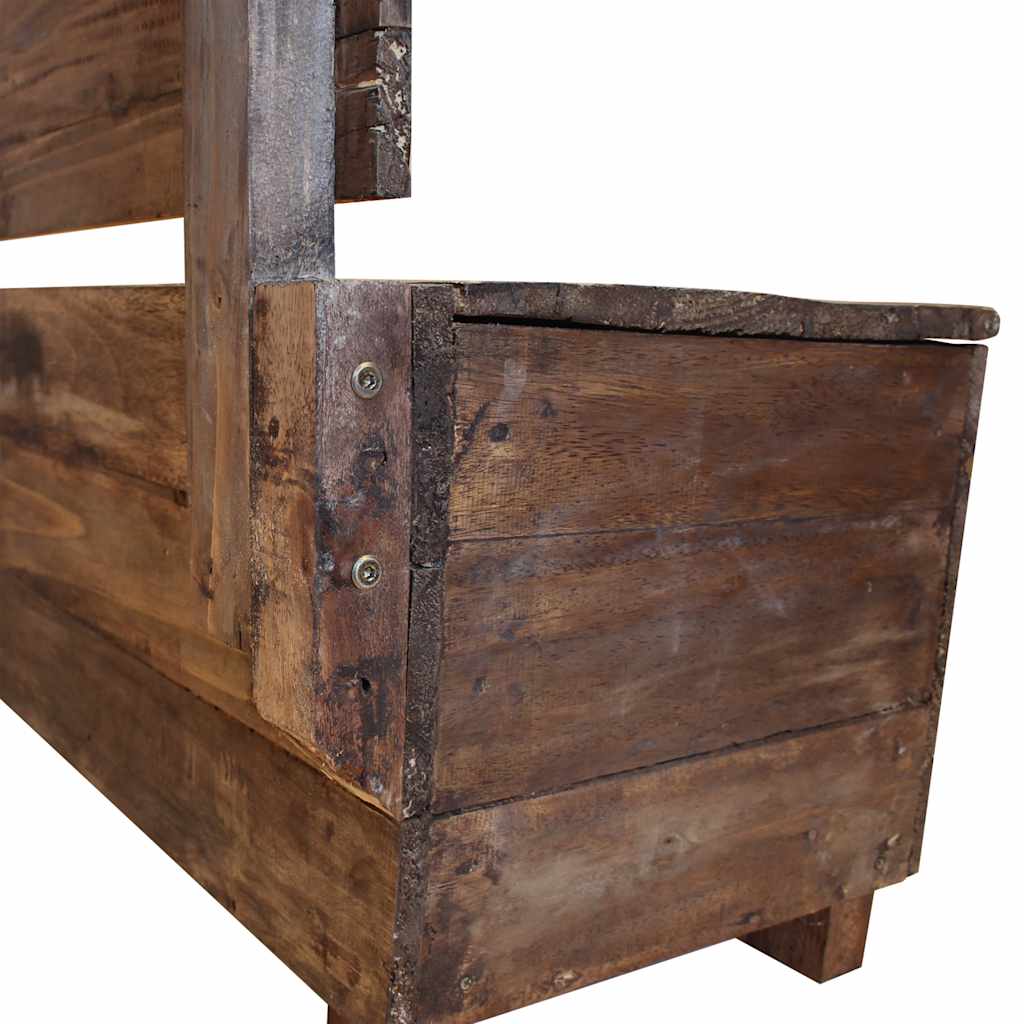 Banc bois massif d'acajou 86x40x60 cm - XIOS