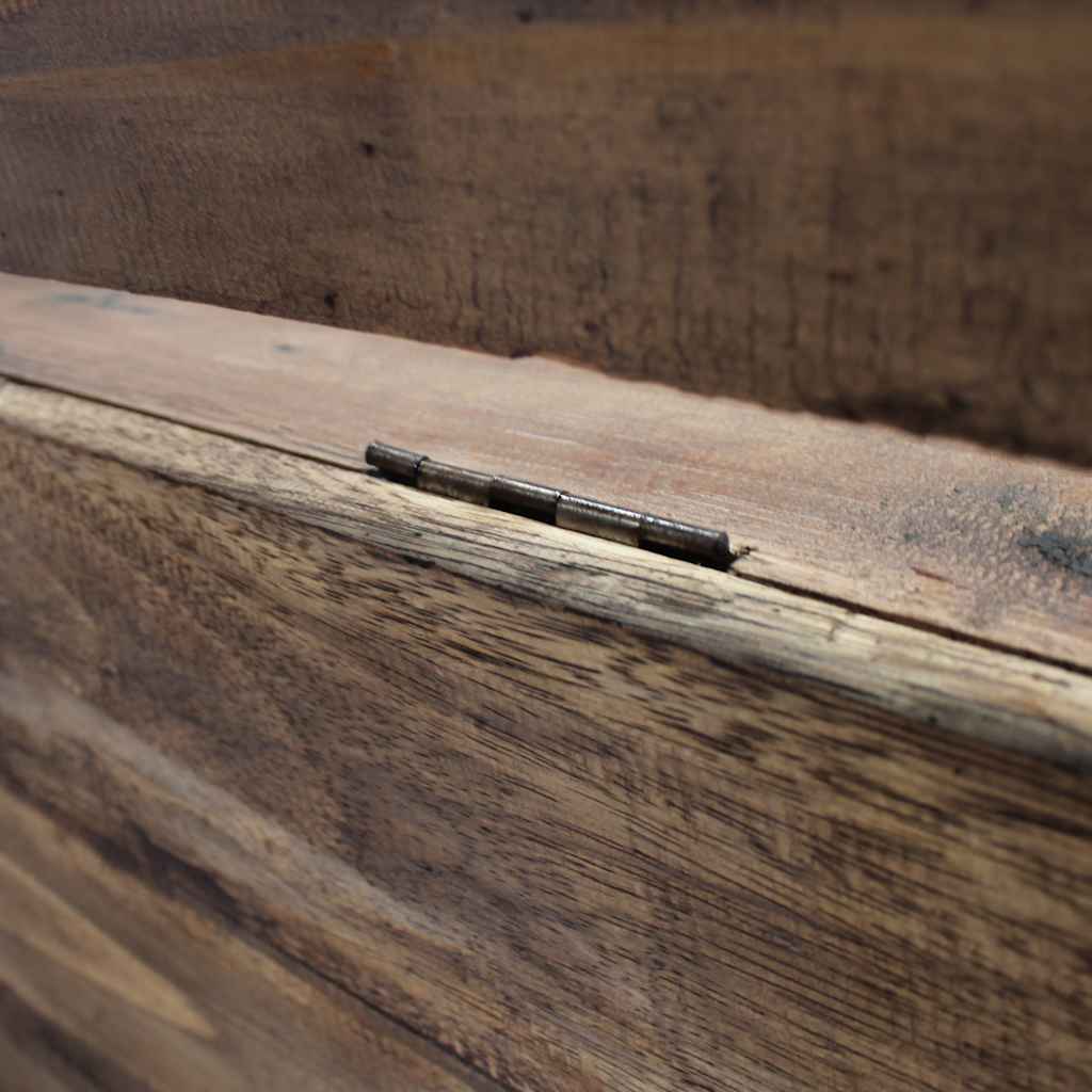 Banc bois massif d'acajou 86x40x60 cm - XIOS