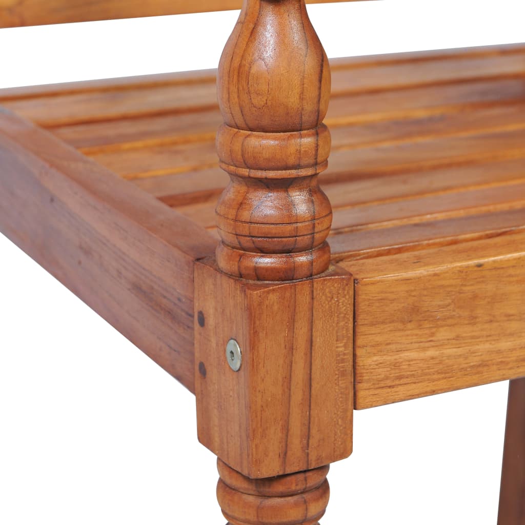 Salon de jardin avec coussins 4 pcs bois de teck solide - XIOS