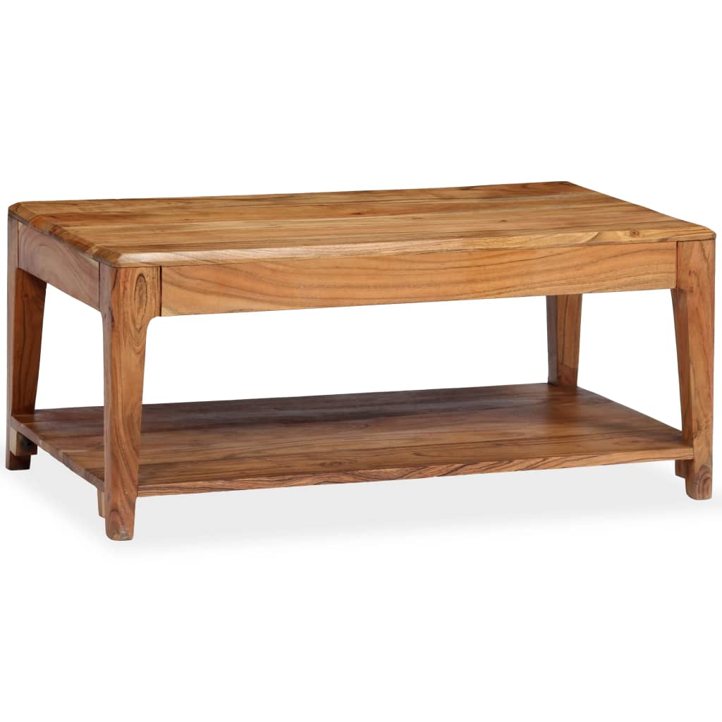 Table basse Bois massif 88x50x38 cm - XIOS
