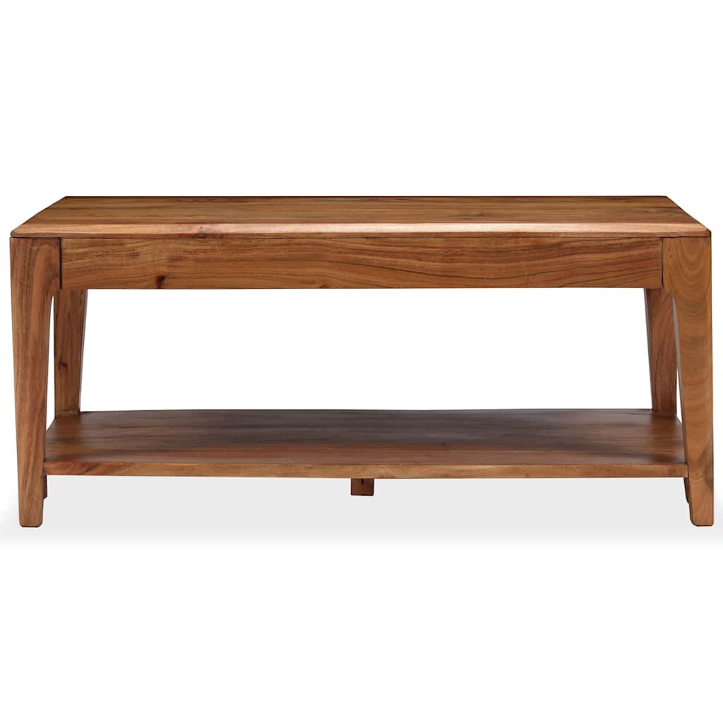 Table basse Bois massif 88x50x38 cm