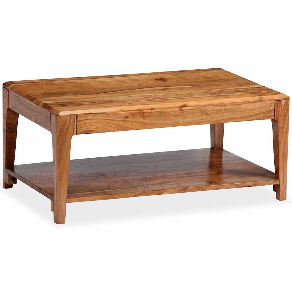 Table basse Bois massif 88x50x38 cm