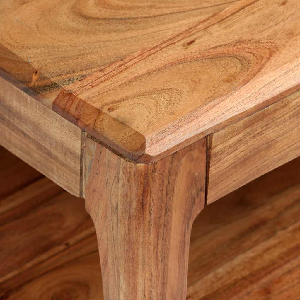 Table basse Bois massif 88x50x38 cm