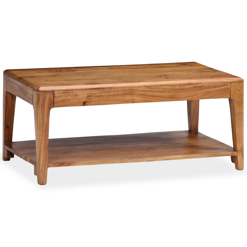 Table basse Bois massif 88x50x38 cm - XIOS