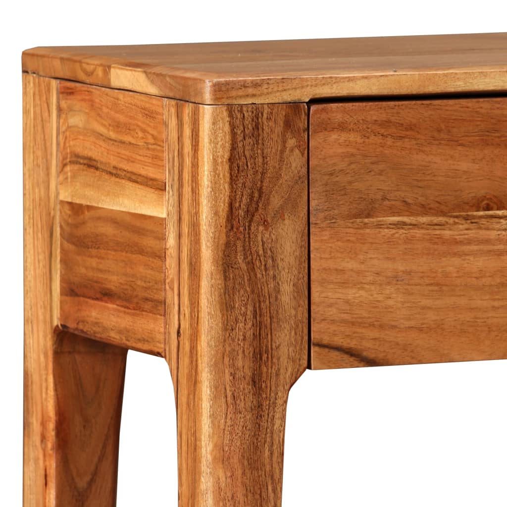 Table console Bois massif 118 x 30 x 80 cm