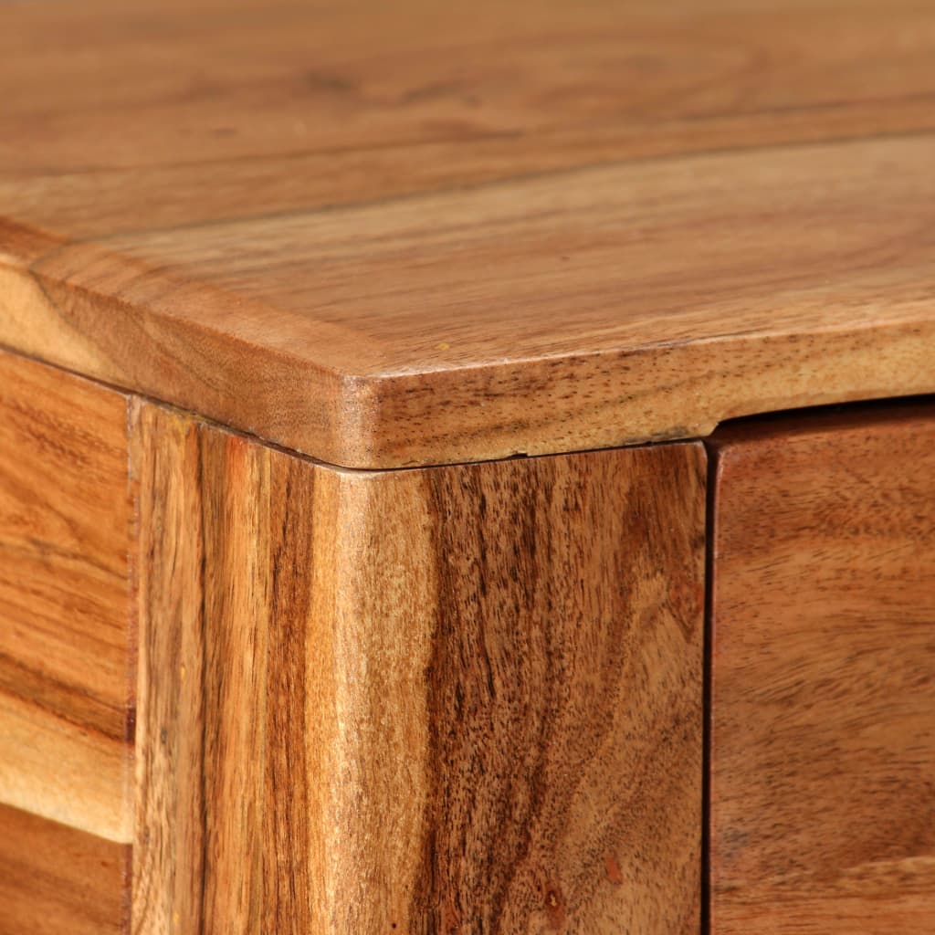 Table console Bois massif 118 x 30 x 80 cm