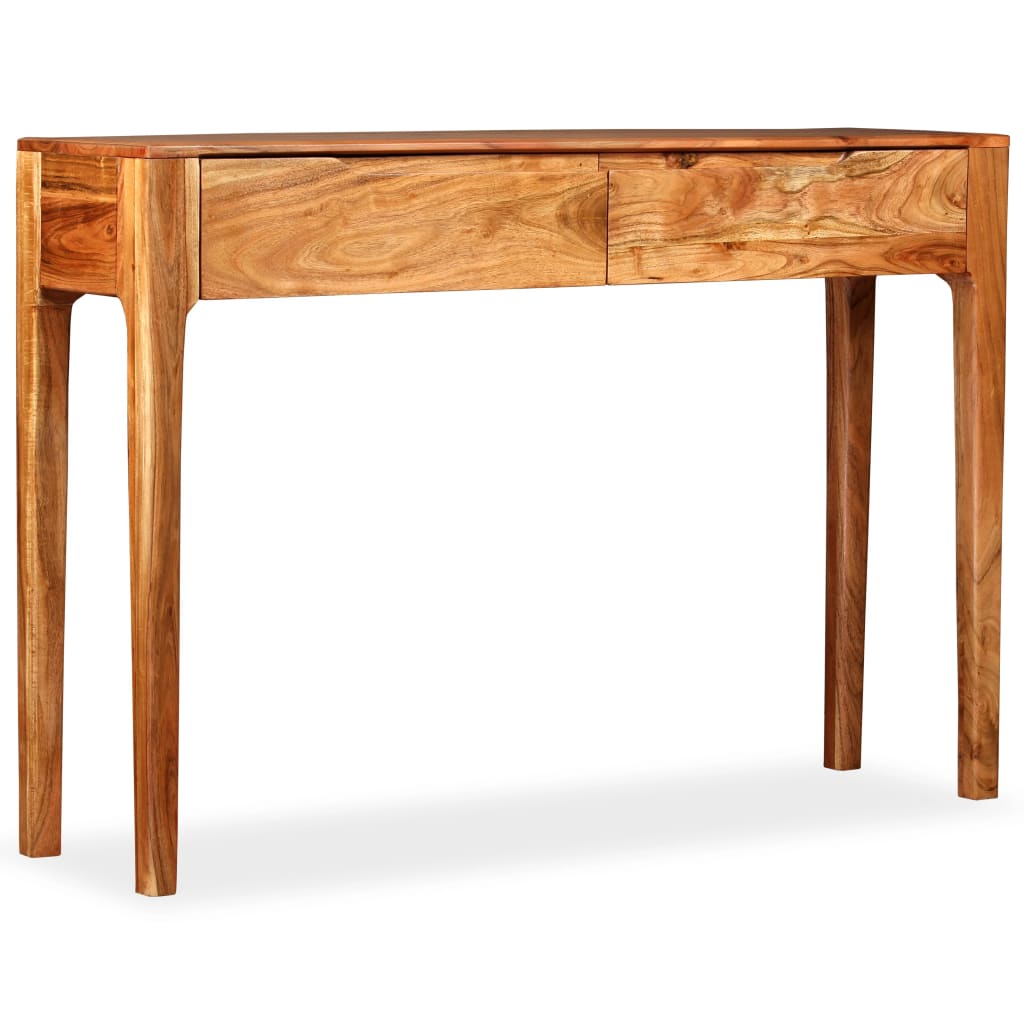 Table console Bois massif 118 x 30 x 80 cm