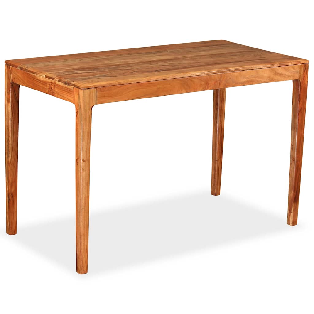 Table de salle à manger Bois massif 118 x 60 x 76 cm
