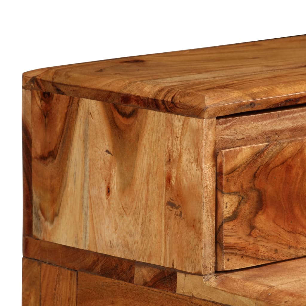 Bureau avec tiroirs Bois massif 88 x 50 x 90 cm - XIOS