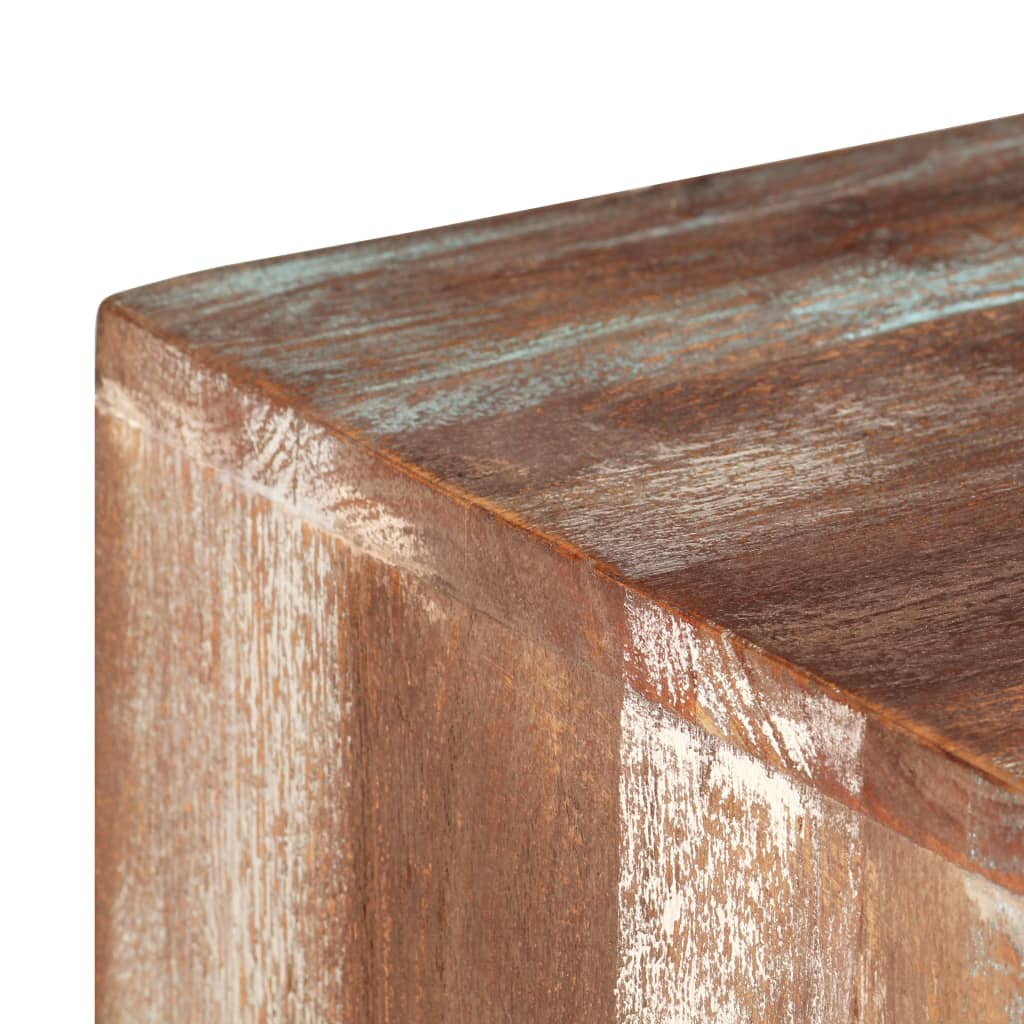 Meuble TV Bois d'acacia massif Vintage 118 x 30 x 40 cm - XIOS
