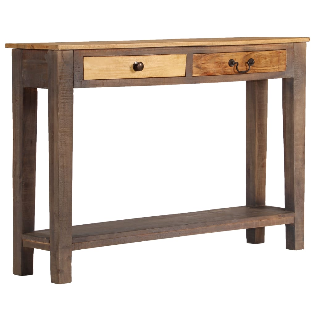 Table console Bois massif Vintage 118 x 30 x 80 cm - XIOS