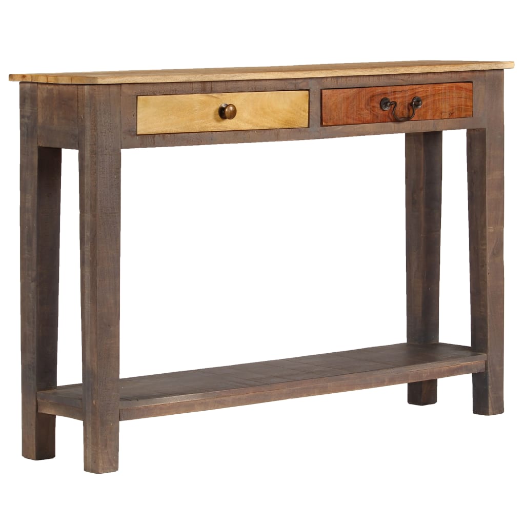 Table console Bois massif Vintage 118 x 30 x 80 cm - XIOS