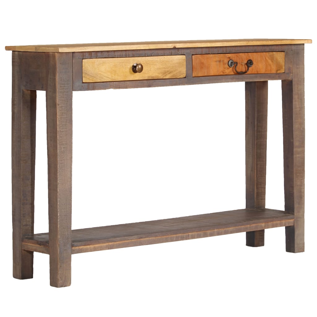 Table console Bois massif Vintage 118 x 30 x 80 cm - XIOS