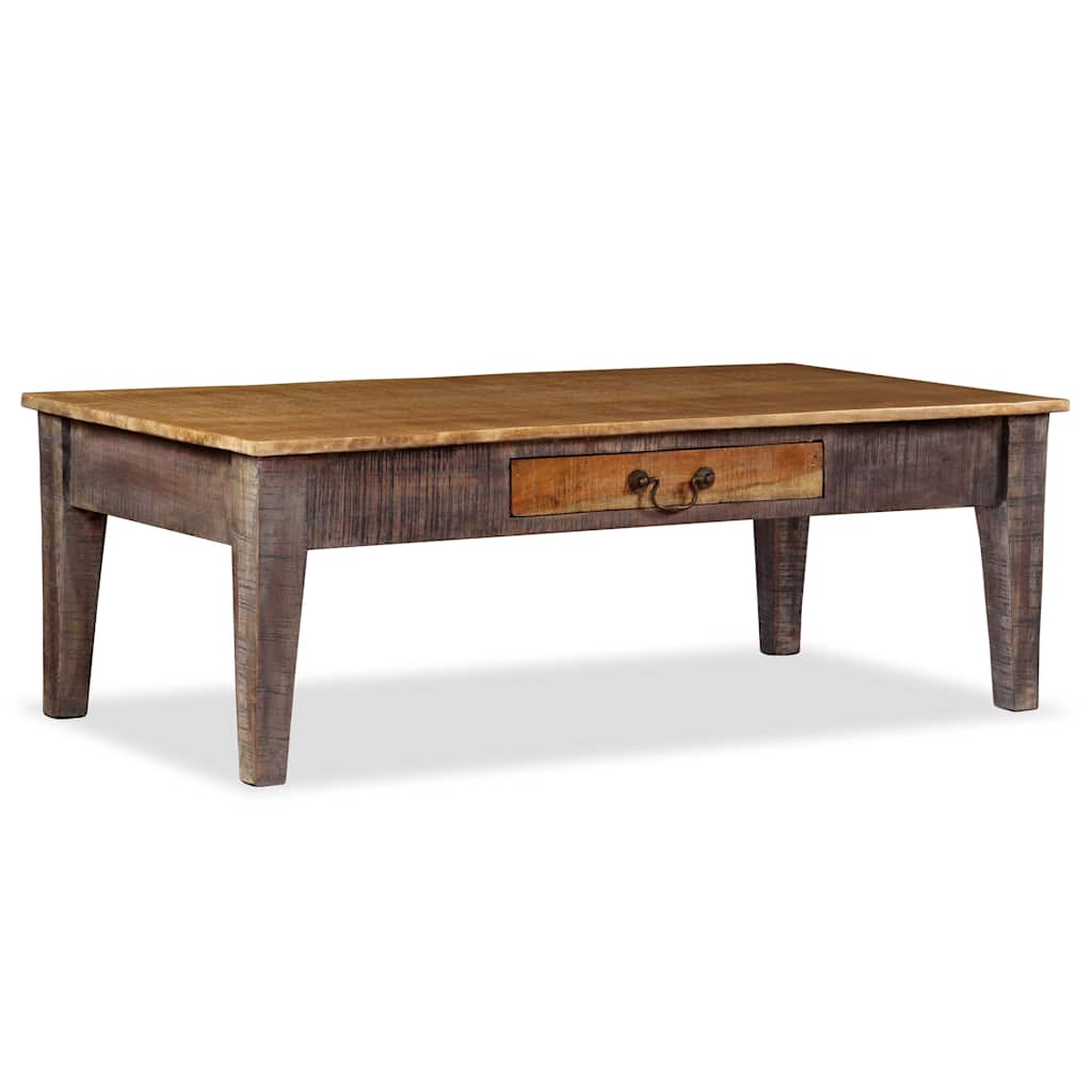 Table basse Bois massif Vintage 118x60x40 cm