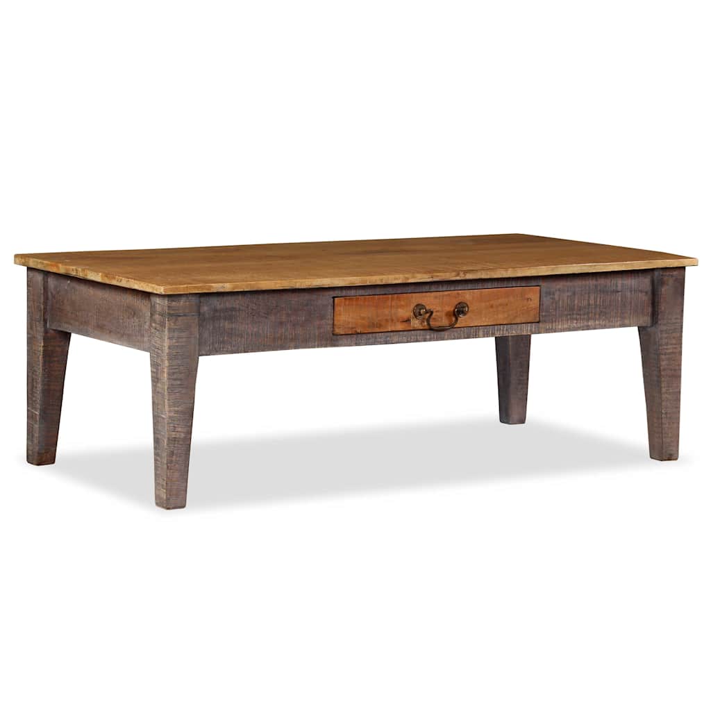 Table basse Bois massif Vintage 118x60x40 cm