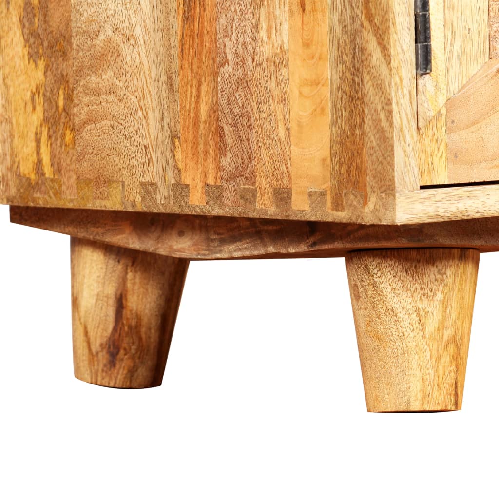 Meuble TV Bois massif de manguier 118 x 35 x 40 cm - XIOS