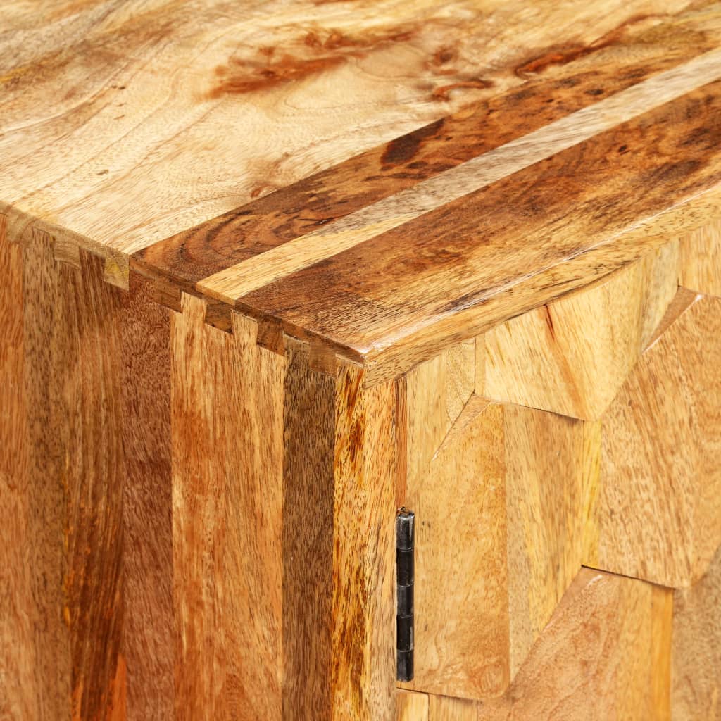 Meuble TV Bois massif de manguier 118 x 35 x 40 cm - XIOS