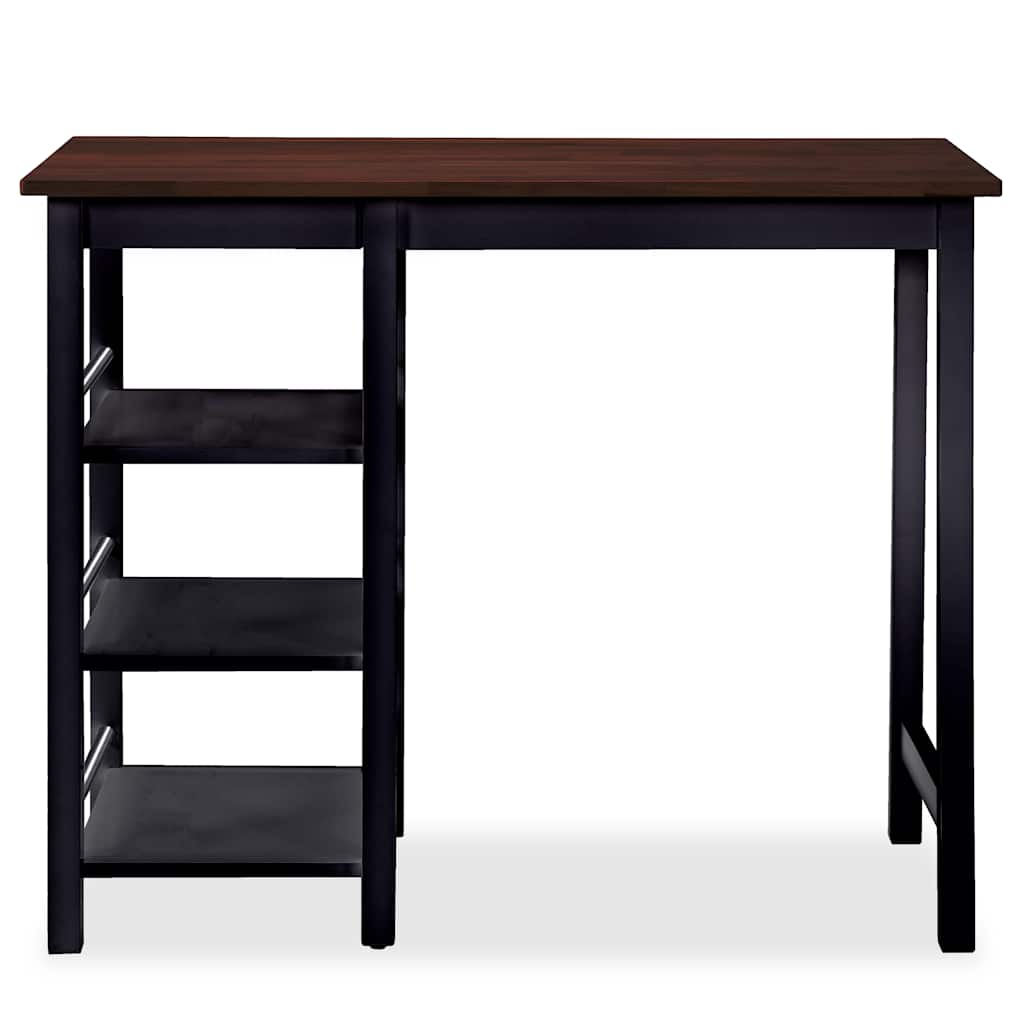 Assortiment de bar 3 pcs MDF Noir - XIOS