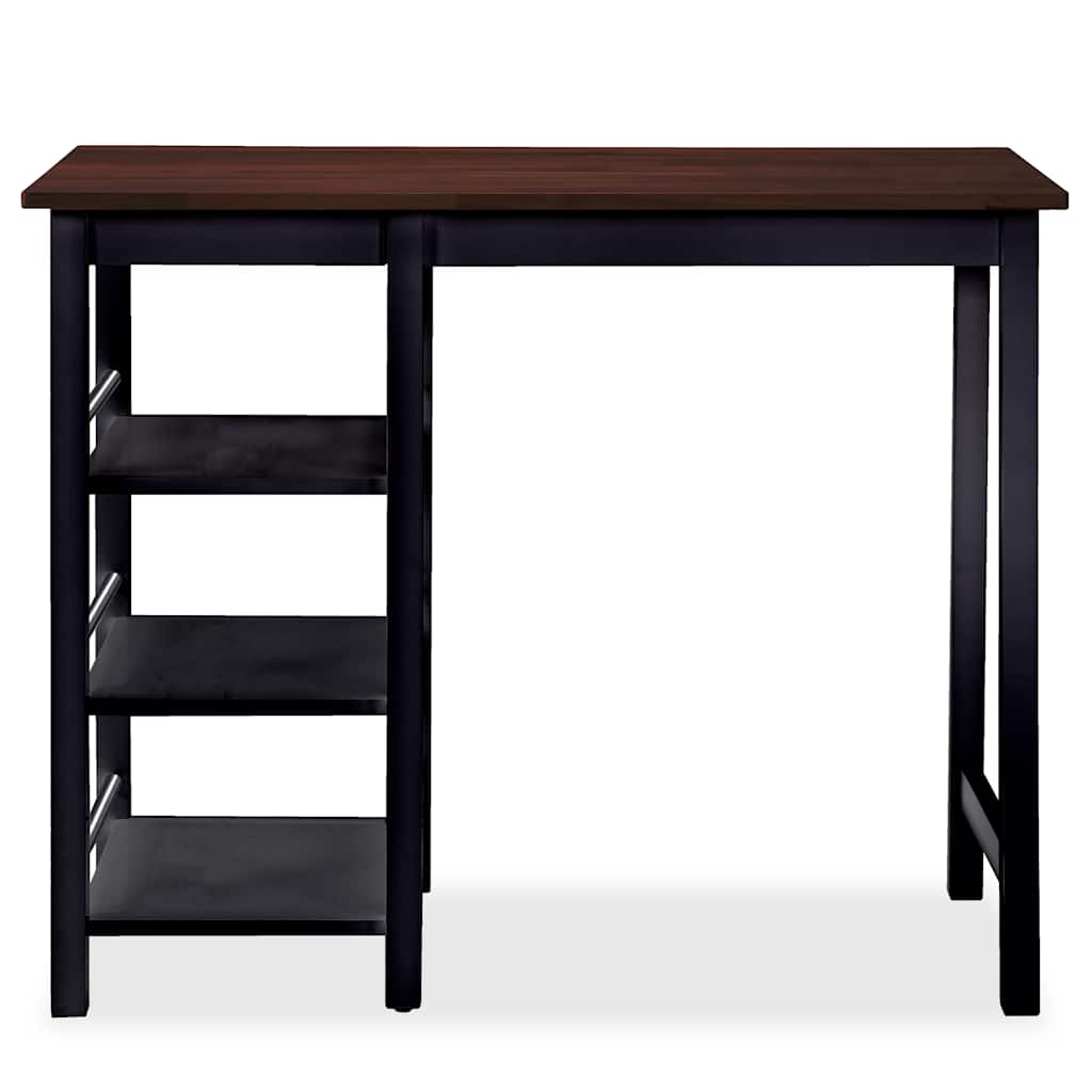 Assortiment de bar 3 pcs MDF Noir