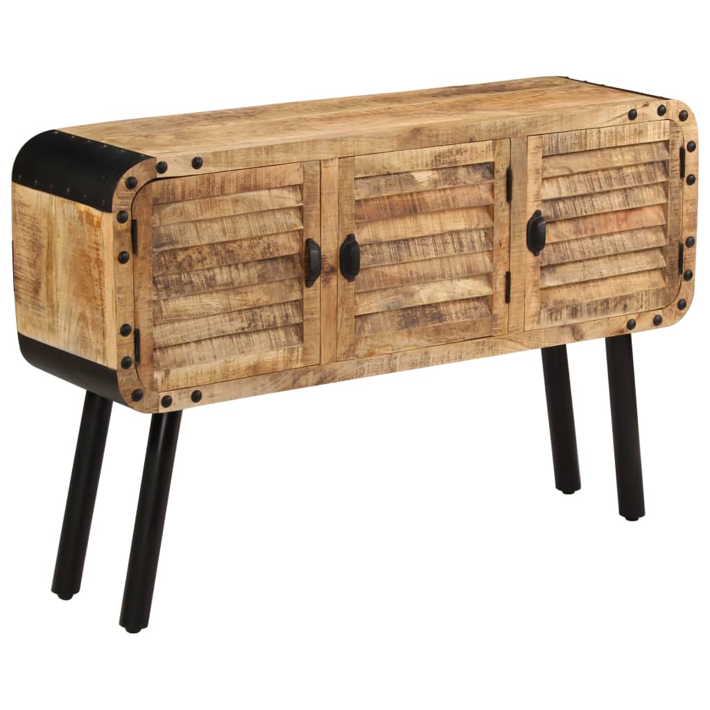 Buffet Bois de manguier massif 120x30x76 cm - XIOS