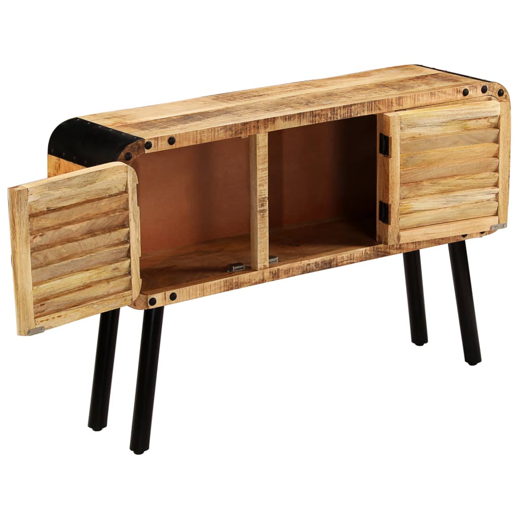 Buffet Bois de manguier massif 120x30x76 cm - XIOS